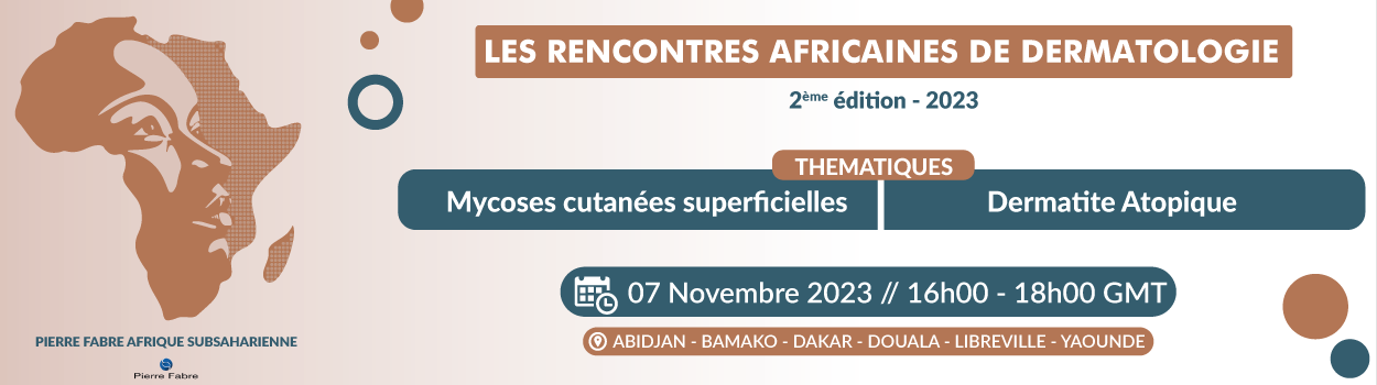 RENCONTRES AFRICAINES DE DERMATOLOGIE 2023